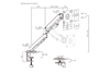 Konic 17"-32" Affordable Mechanical Spring Monitor Arm -Weight Capacity 2~9kg VESA 75x75,100x100