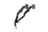 Konic 17"-32" Dual-Screen Mechanical Spring Monitor Arm -Weight Capacity 2~9kg VESA 75x75,100x100