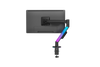 Konic 17"-40" EVERGLOW Gas Spring Monitor Arm with RGB Lighting (Supports Win11’s "Dynamic Lighting") -Weight Capacity 2~12kg VESA 75x75,100x100