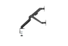 Konic 17"-32" Dual-Screen Mechanical Spring Monitor Arm -Weight Capacity 2~9kg VESA 75x75,100x100