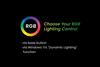 Konic 17"-40" EVERGLOW Gas Spring Monitor Arm with RGB Lighting (Supports Win11’s "Dynamic Lighting") -Weight Capacity 2~12kg VESA 75x75,100x100