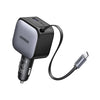 UGREEN 90W Fast Car Charger with Retractable Cable – EC603 - 55909B