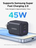 UG-65630    UGREEN Zapix 45W 3-Port Charger