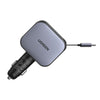 UGREEN 90W Fast Car Charger with Retractable Cable – EC603 - 55909B