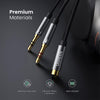 Ugreen 20899 Dual 3.5mm Male To 3.5mm Female USdio Cable 20cm