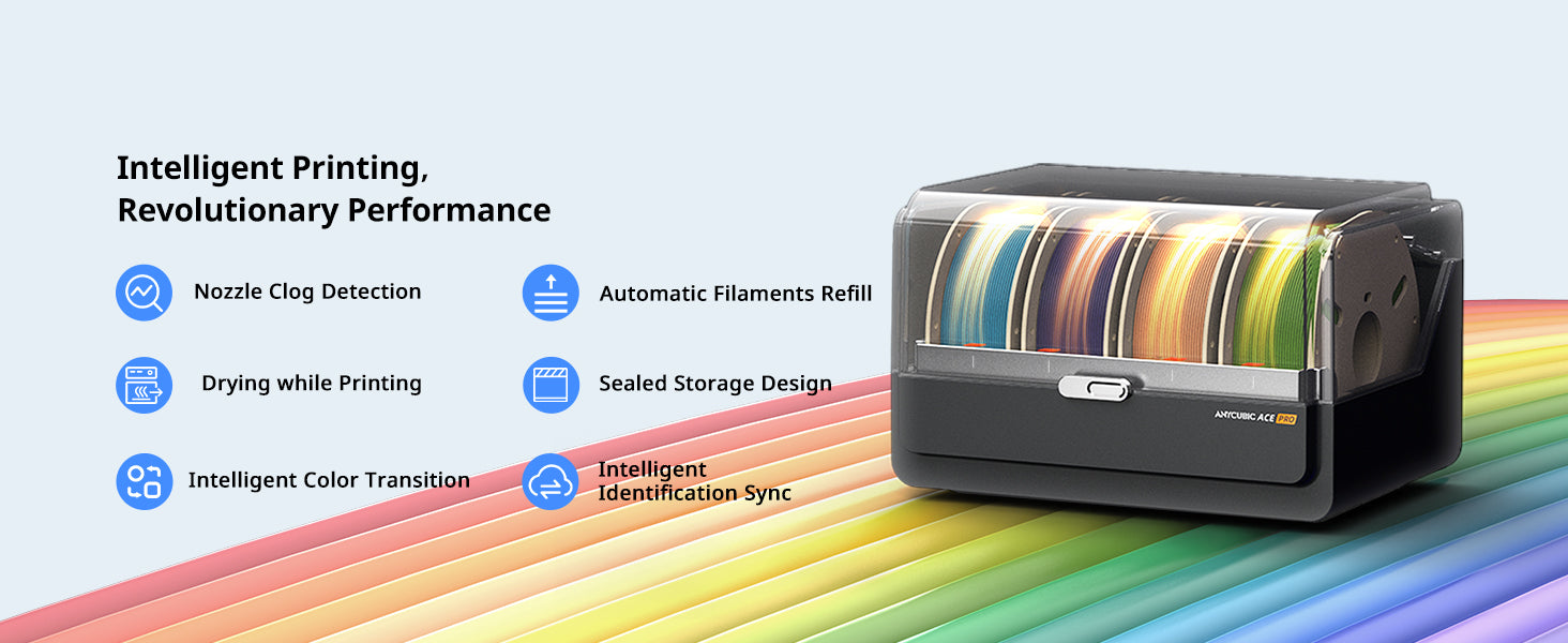 Anycubic Color Engine Pro Supporting up to 8 Colors, for Kobra 3 V2 ...