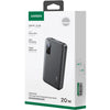 UGREEN 10000mAh Two-way Fast Charging Power Bank Black