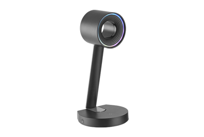 Konic KHS-02W Ring-Shaped Headset Stand with Wireless Charger