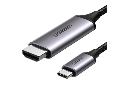 UGREEN UG-50570 USB-C to HDMI Cable - 1.5m - Grey / Black