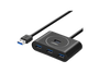 UGREEN 20290 USB3.0 4PT HUB W/USB-C PWR-BK