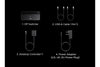 Switch 2 Monitor 2 Computer Displayport 1.4 8k 60hz 4k 240hz 144hz USB 3.0 Ugreen (UG-55851)