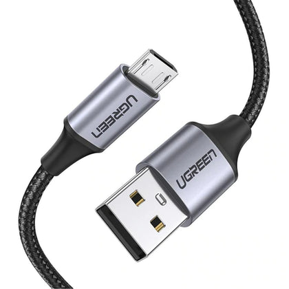 UGREEN UG-60148 USB 2.0 USB-A to Micro USB Cable - 2m - Black