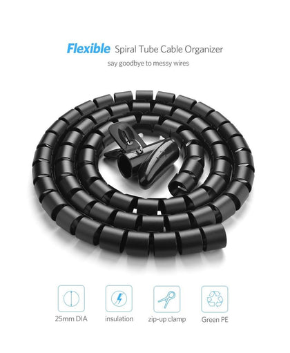 UGREEN Cable Sleeve - 1.5m - Black