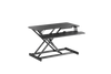 Konic Gas Spring Sit-Stand Desk Converter with Keyboard Tray