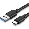 UGREEN UG-20884 USB 3.0 USB-A to USB-C Cable - 2m - Black Nickel Plating