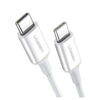 UGREEN UG-60520 USB 2.0 USB-C Cable - 2m - White