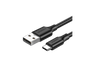 UGREEN USB-A 2.0 TO USB-C CABLE NICKEL PLATING 1M (BLACK)