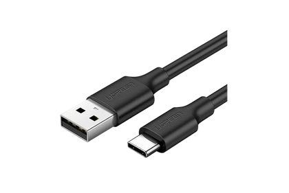 UGREEN UG-60118 USB 2.0 USB-A to USB-C Cable - 2m - Black Nickel Plating