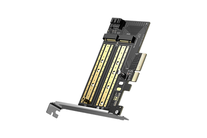 UGREEN UG-70504 M.2 NVME to PCI-E3.0 Express Card with M.2 SATA