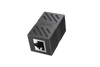 UGREEN 20390 RJ45 Network Keystone Jack Inline Coupler Female to Female 1pcs (Black)