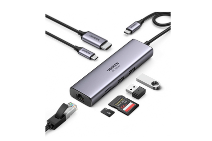 UGREEN 7-in-1 4K HDMI USB C Hub