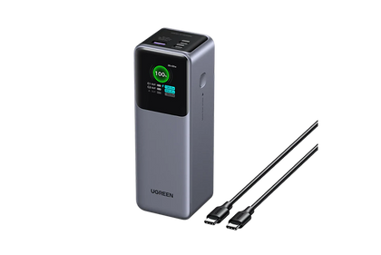 UGREEN Nexode Power Bank 25000mAh 200W with Smart Digital Display