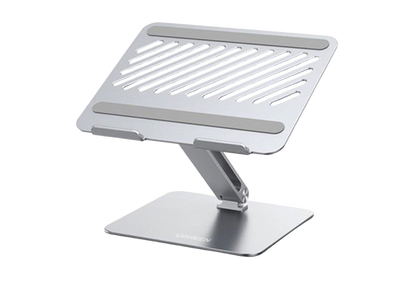 UGREEN LP339-40291 Laptop Stand - Silver, Ergonomic Height Angle Adjustable, Compatible with 11.6