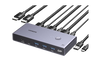 UGREEN DisplayPort KVM Switch 2 In 1 Out,UG-25962