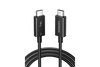 UGREEN Thunderbolt 4 Cable 2.6FT USB-C to USB-C Cable 100W Fast Charging 8K Video Black