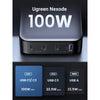 UGREEN Nexode 100W 4 Ports GaN USB-C Desktop Power Charger - 1x USB-A & 3x USB-C - Compatible with MacBook Pro, iPhone 14/14 Plus/14 Pro/14 Pro Max/13/12, Galaxy S22, iPad, Steam Deck and More