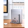 UGREEN LP258-60643 Vertical Dual Slots Laptop/Tablet Stand - Space Grey, Space Saving Upright Storage, Compatible with 12-26mm thickness Apple MacBook & iPad and Tablets