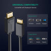 Share this product    Ugreen DisplayPort Male to Male Cable 1.5m (Black) - UG-10245