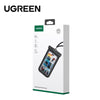 UGREEN Waterproof Phone Pouch Case - Universal up to 6.5-inch mobile phone - IPX8 level Waterproof Depth: Up to 20m/65.6ft - Lanyard Length: 49cm/19.3in.