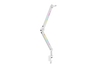 Konic Aura RGB Microphone Boom Arm White