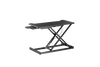 Konic Gas Spring Sit-Stand Desk Converter with Keyboard Tray