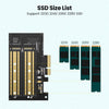 UGREEN UG-70504 M.2 NVME to PCI-E3.0 Express Card with M.2 SATA