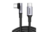 UGREEN USB C to USB C Cable 100W, Right Angle USB Type C Charging Cable 90 Degree PD Cord for MacBook Pro Air, iPad Pro 2022, Dell XPS13 15, Galaxy S23 S22 S20, Google Chromebook, PS5 Controller, 3ft