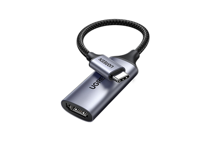 UGREEN USB C to HDMI Adapter 4K 60Hz Type C Thunderbolt 3 to HDMI Female Adaptor Aluminum Converter for MacBook Pro/Air, iPad Pro/Air, Pixelbook, Surface Pro, Galaxy S22, XPS, LG, Mate 20 30 Pro