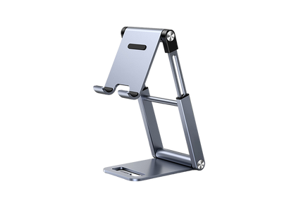 UGREEN Phone Stand for Desk Cell Phone Stand Holder Adjustable Height Phone Holder Foldable Portable Compatible with iPhone 13 Pro Max 12 11 XS XS XR iPhone SE Galaxy S22 Ultra 4 to 7.9 Inch