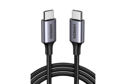 UGREEN USB C to USB C Cable, USB 2.0 Type C Fast Charging Cord PD 60W for MacBook Pro Air, PS5 Controller, Pixel 4 3 XL, Galaxy S21 S20 Ultra S10 S9 Plus Note 10, A32, iPad Pro Mini 6, 6ft