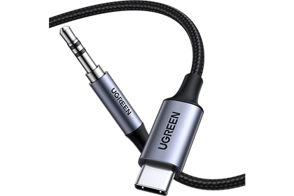UGREEN USB C to Aux Audio Cable, HiFi Type C to Aux Headphone Mini Jack Cable for Car Compatible with Laptop, iPhone 15 Pro Max 15 Pro 15 Plus, Galaxy S23 Ultra iPad Pro Air Pixel 7, 3.3FT