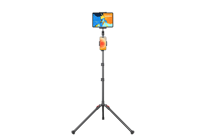 UGREEN 68inch Tripod Stand for Tablet Phone, Gooseneck Floor Tripod Stand and Holder with 360° Rotating Compatible with iPad Pro Air Mini, iPhone,and 4.7-12.9