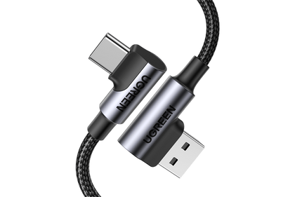 Ugreen Right Angle USB C Quick Charging Cable