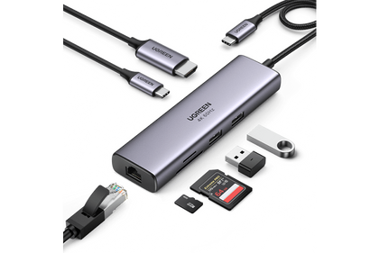 Ugreen 7-in-1 4K HDMI USB C Hub