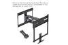 KONIC Spring Assisted Fireplace Mantel TV Mount
