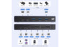 UGREEN DisplayPort KVM Switch 2 In 1 Out,UG-25962