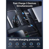 UGREEN 130W 3-Ports Car Charger - With 100W Cable 1m - 2x USB-C & USB-A - USB-C1 [UG-55511]