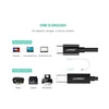 UGREEN UG-50446 USB 2.0 USB-C to USB-B Cable - 2m - Black