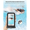 UGREEN Waterproof Phone Pouch Case - Universal up to 6.5-inch mobile phone - IPX8 level Waterproof Depth: Up to 20m/65.6ft - Lanyard Length: 49cm/19.3in.