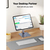 UGREEN LP134-40393 iPad Tablet Aluminum Stand - Foldable - Sturdy and Thick Base - Compatible For 4-12.9" iPhone iPad Pro Air Mini Devices